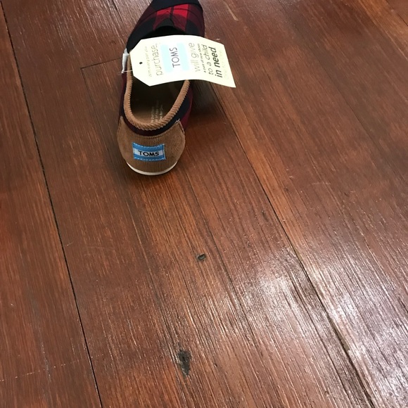 Red & Black Plaid Alpargata - Picture 3 of 4